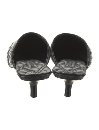 Burberry Leather Mules