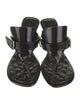 Burberry Leather Flip Flops