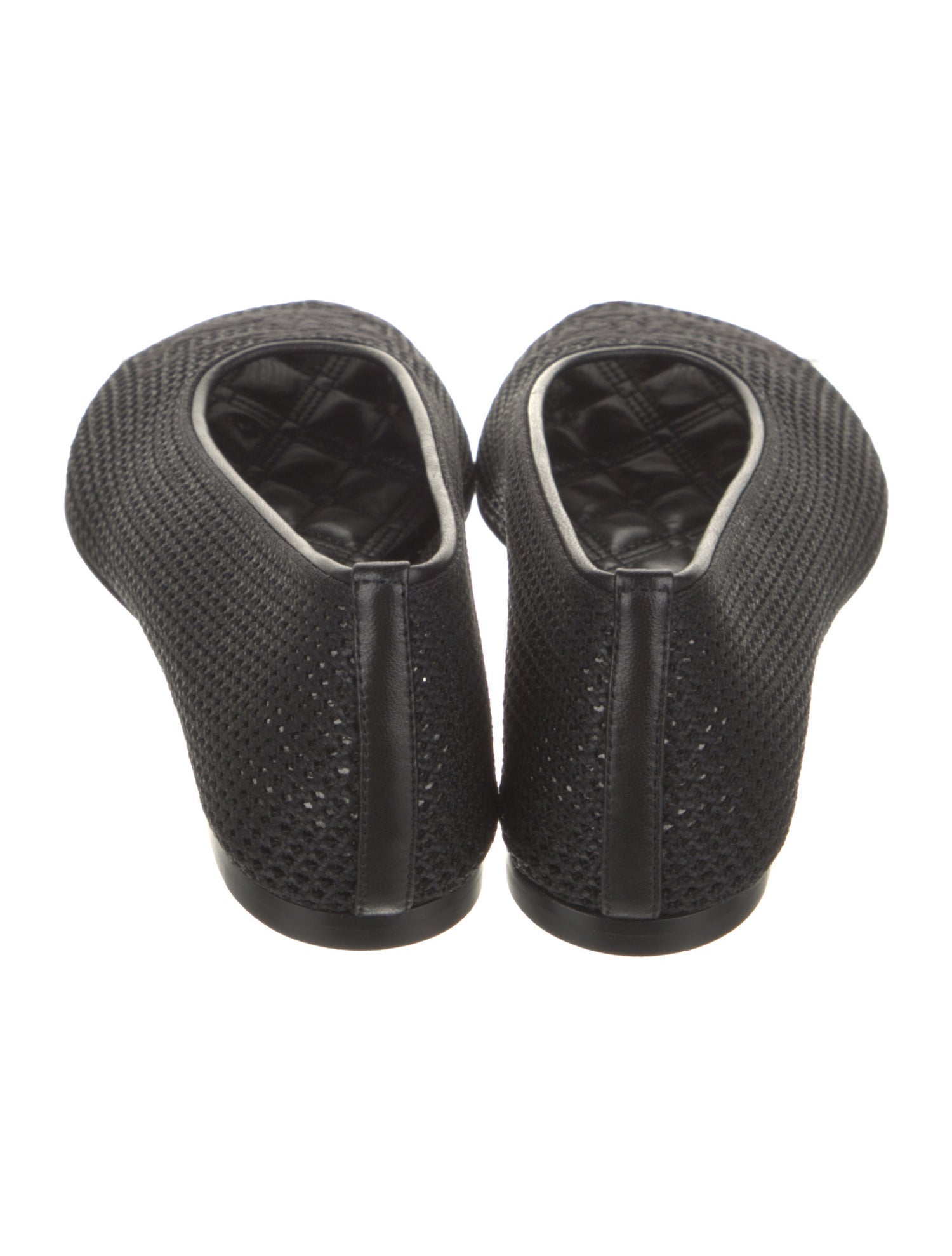 Burberry Mesh Embroidered Accent Flats