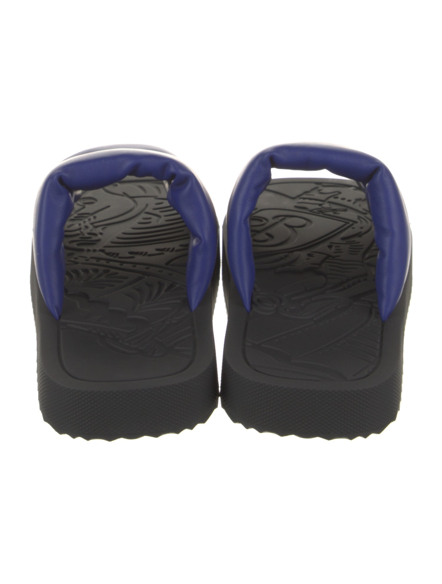 Burberry Leather Slides