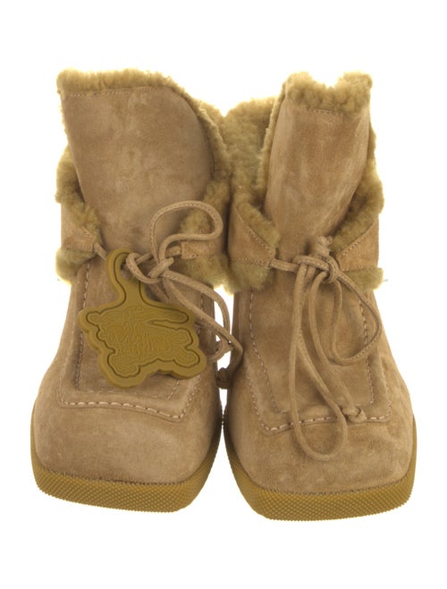 Burberry Suede Mules