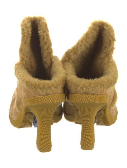Burberry Suede Mules