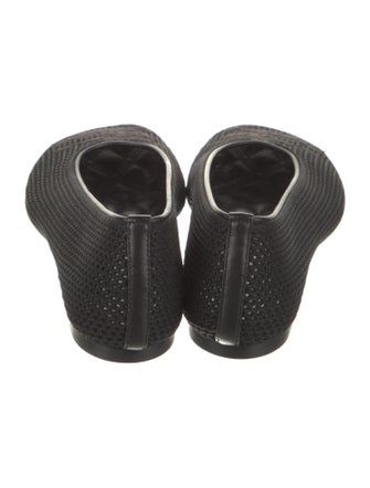 Burberry Mesh Embroidered Accent Flats