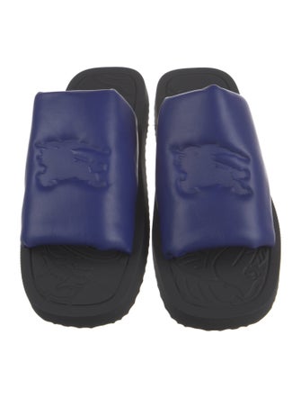 Burberry Leather Slides