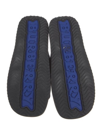 Burberry Leather Slides