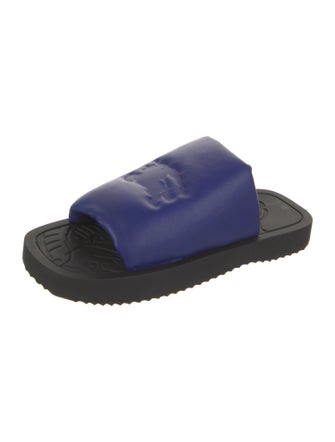 Burberry Leather Slides