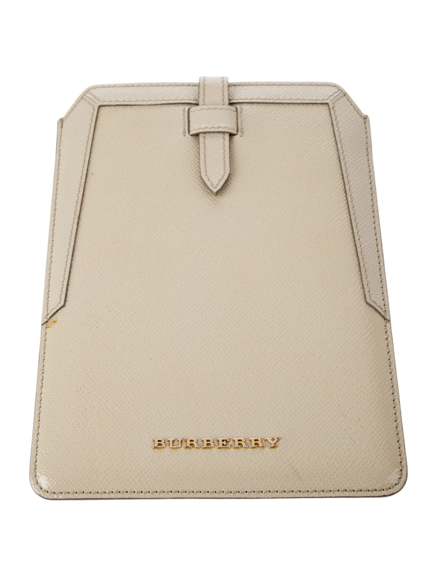 Burberry Women's Leather Passport Holder