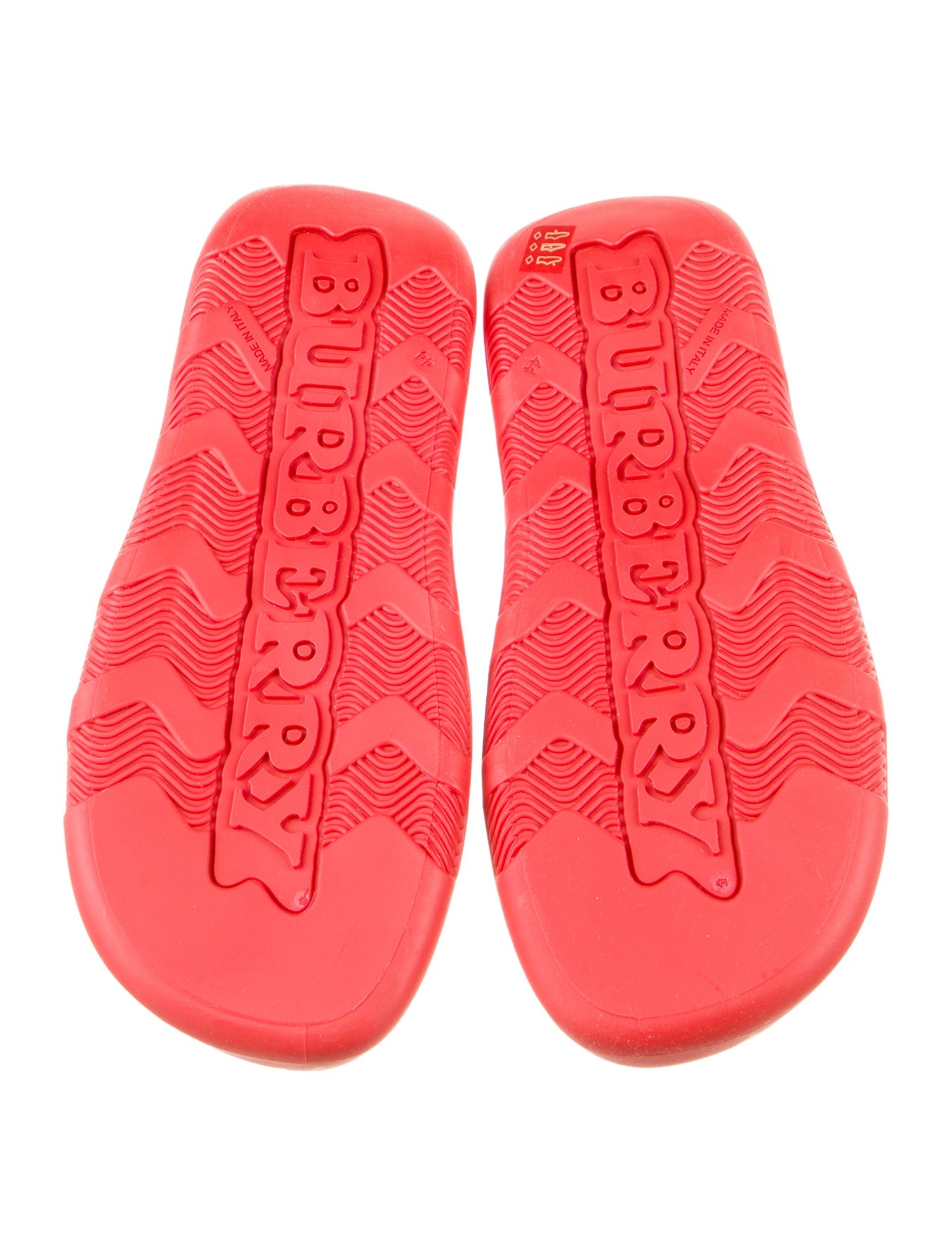 Burberry Rubber Slides