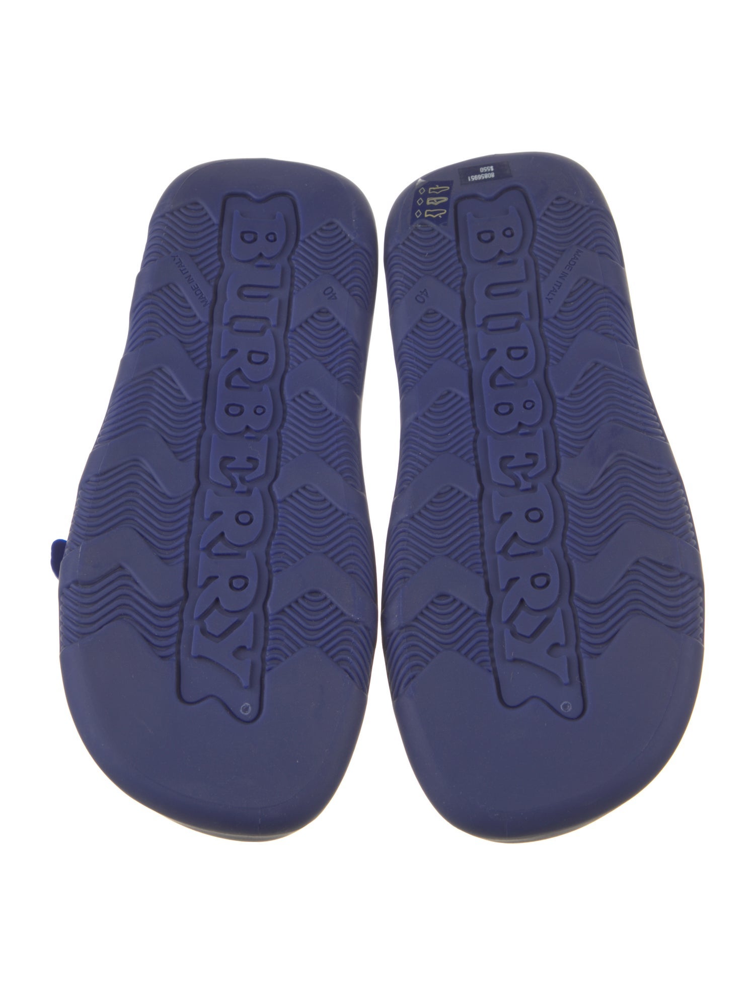 Burberry Rubber Slides