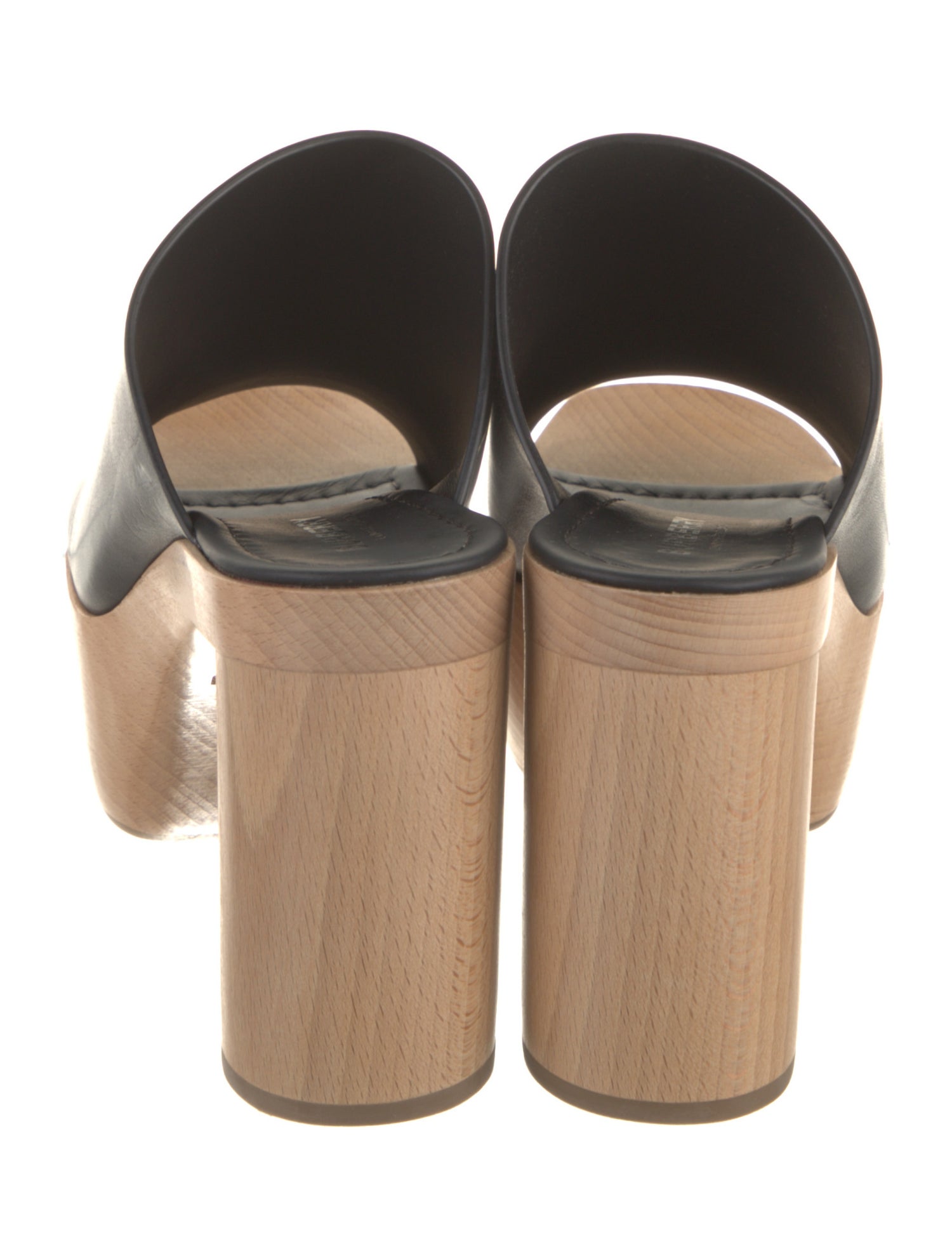 Burberry Leather Slides