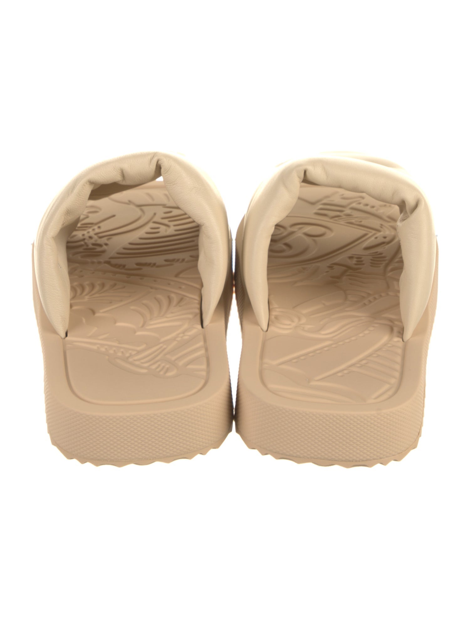 Burberry Leather Slides
