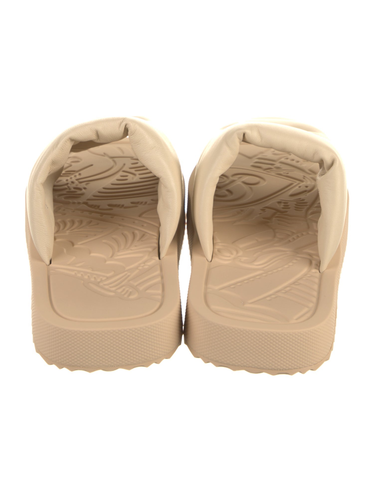 Burberry Leather Slides