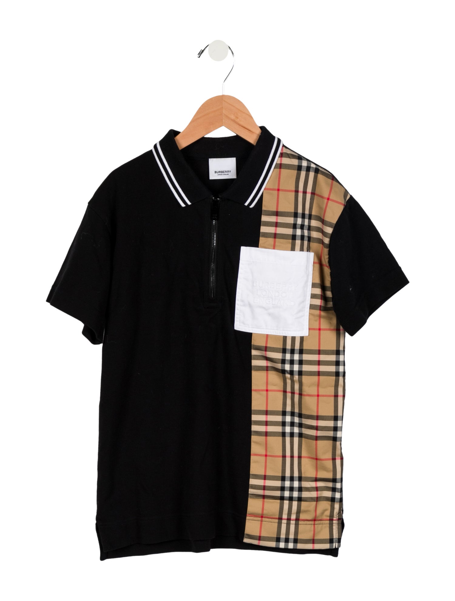 Burberry Kids' Short Sleeve Polo Shirt