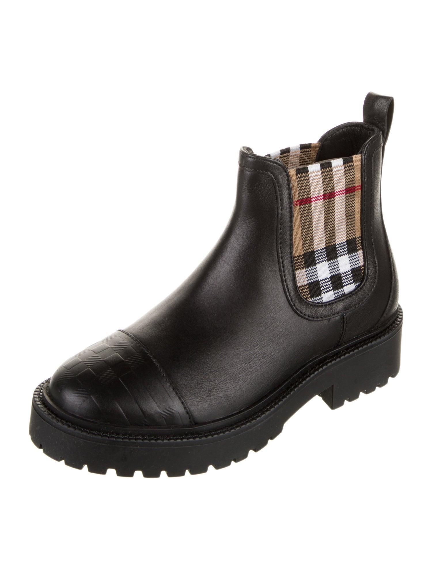 Burberry Leather Ankle Chelsea Boot