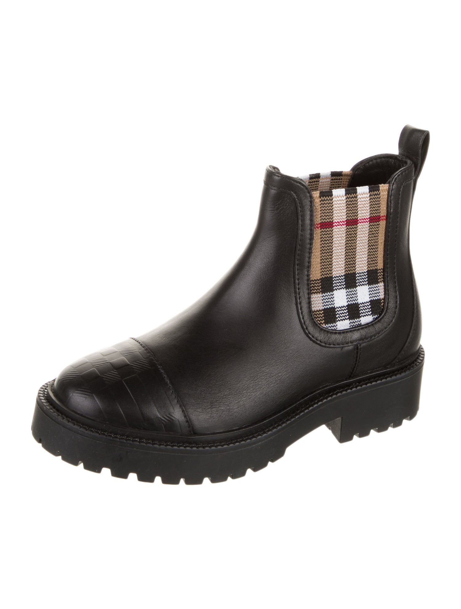 Burberry Leather Ankle Chelsea Boot