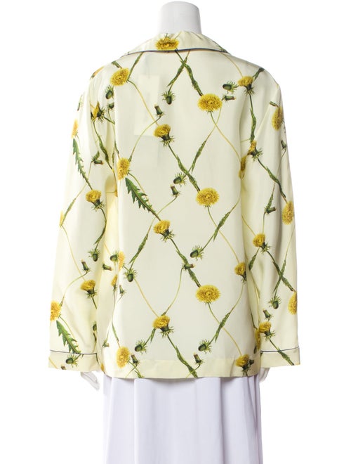 Burberry Silk Printed Pajamas