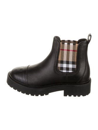 Burberry Leather Ankle Chelsea Boot