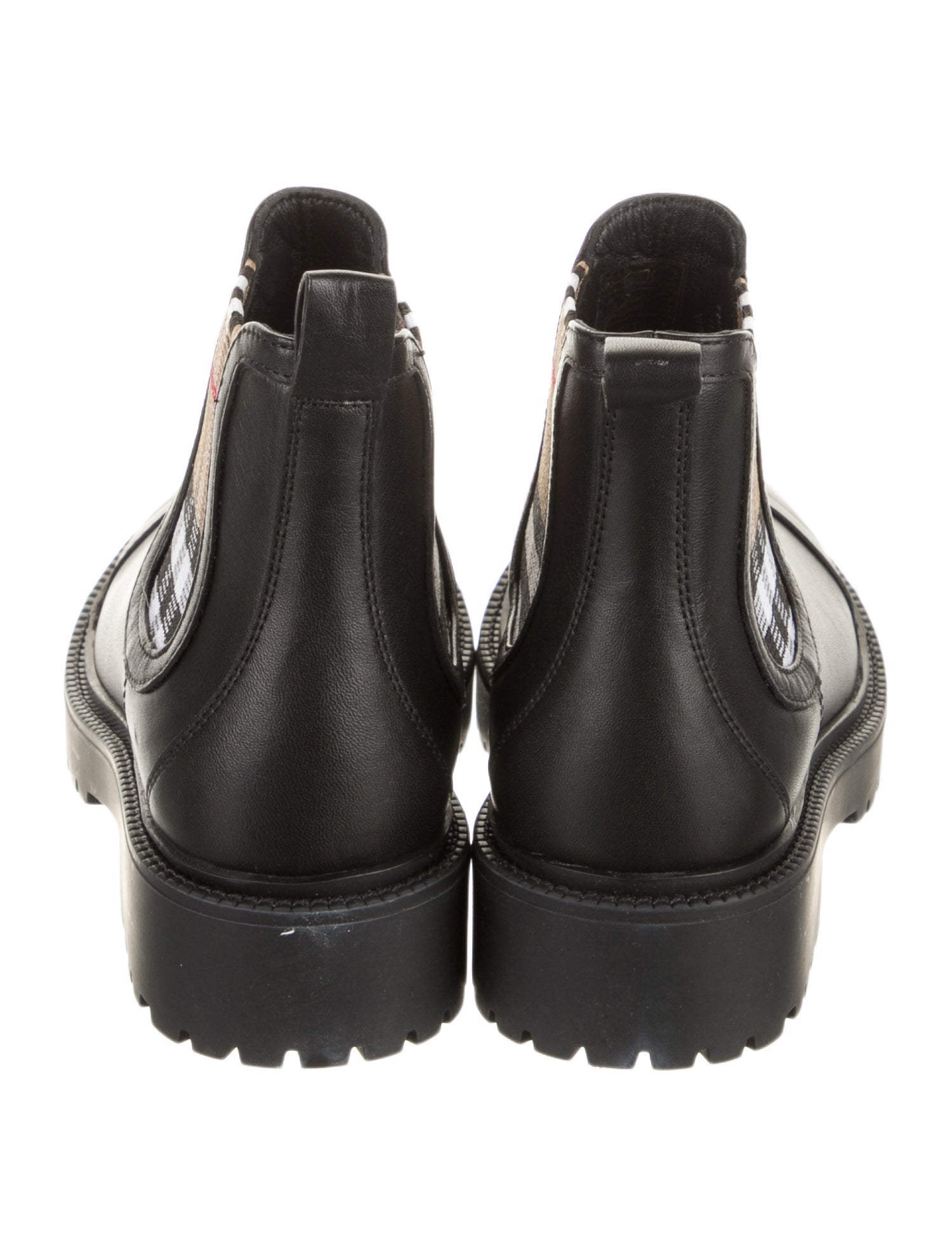 Burberry Leather Ankle Chelsea Boot