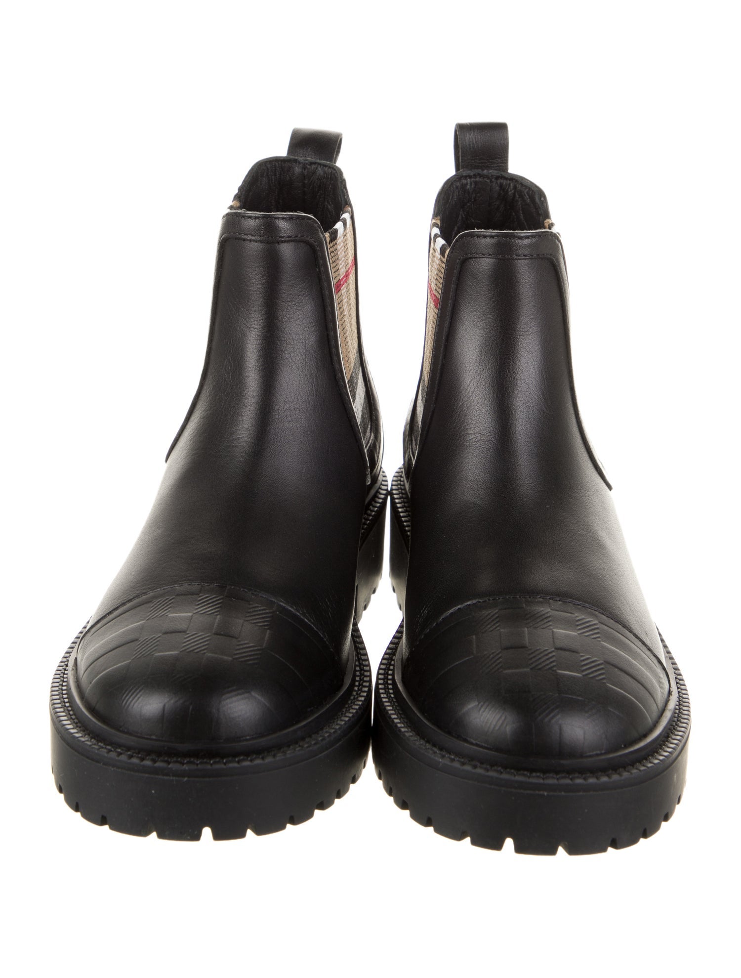 Burberry Leather Ankle Chelsea Boot