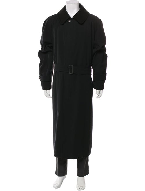 Burberry London Nova Check Pattern Trench Coat