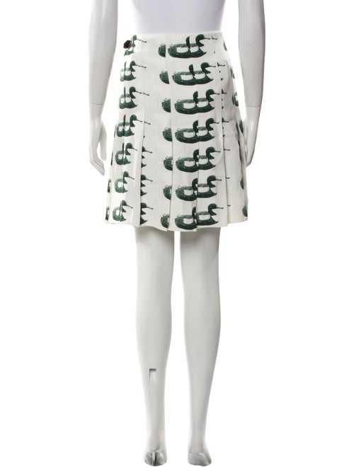 Burberry Printed Knee-Length Skirt