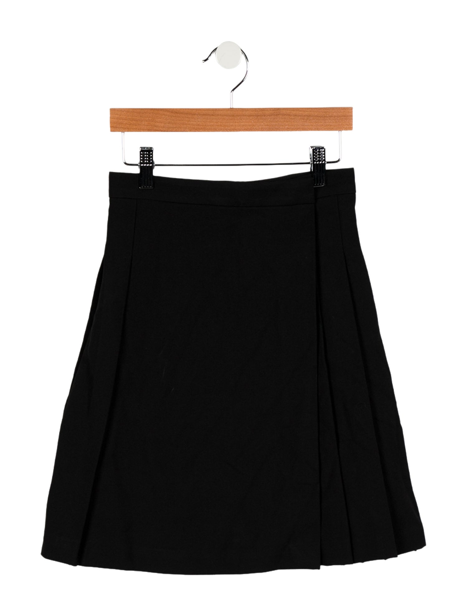 Burberry Girls' Solid Pleated Skirt w/ Tags