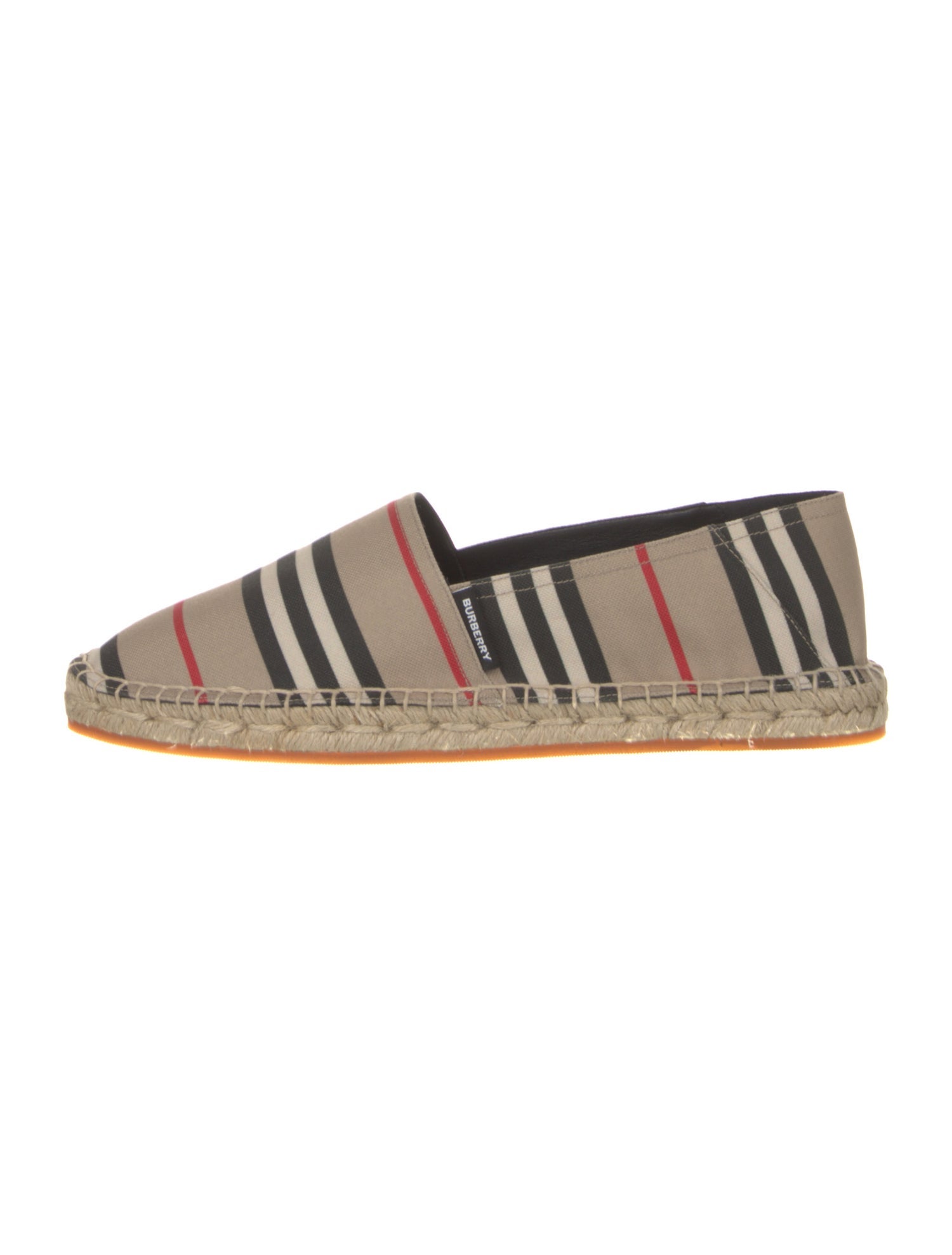 Burberry Canvas Striped Espadrilles