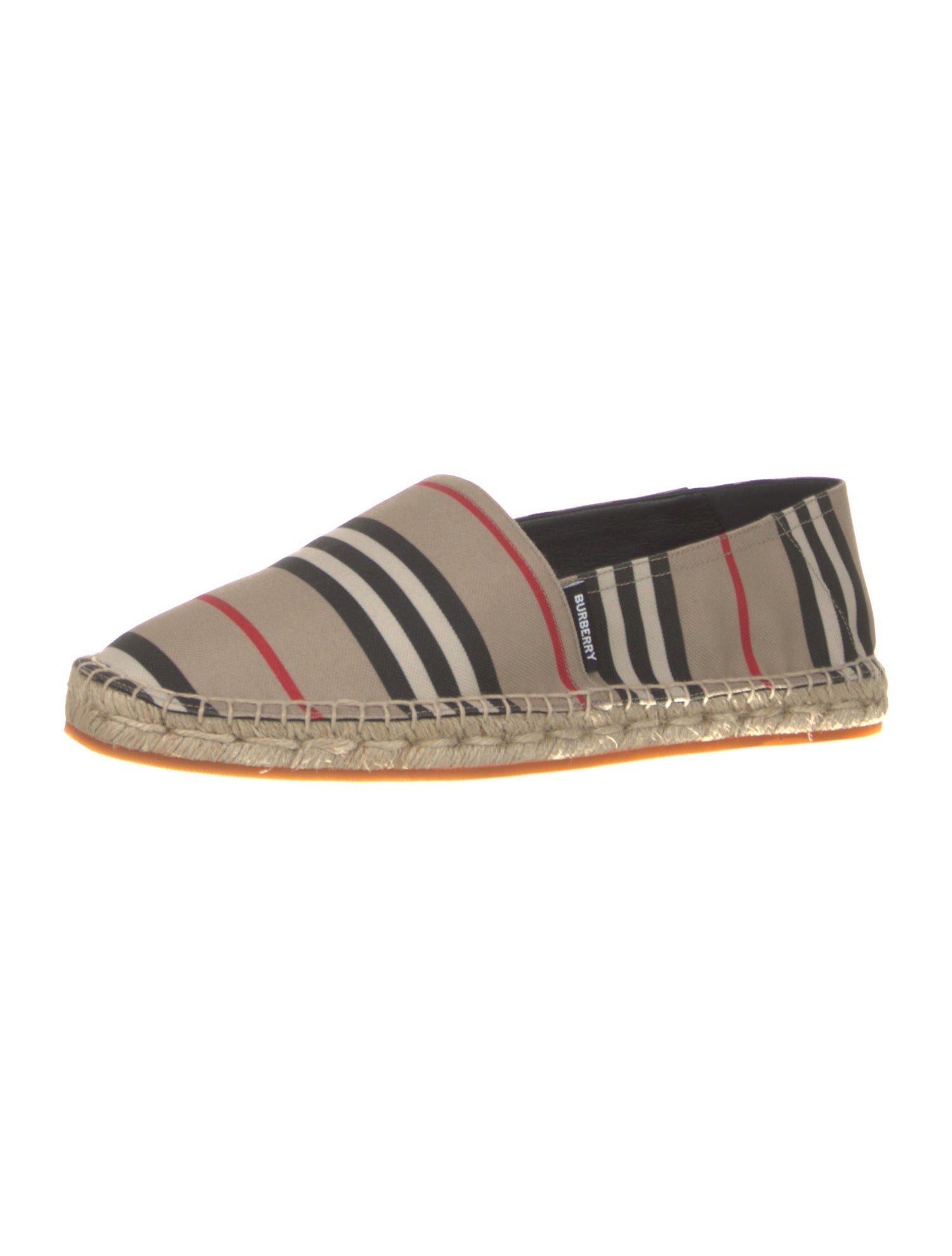 Burberry Canvas Striped Espadrilles