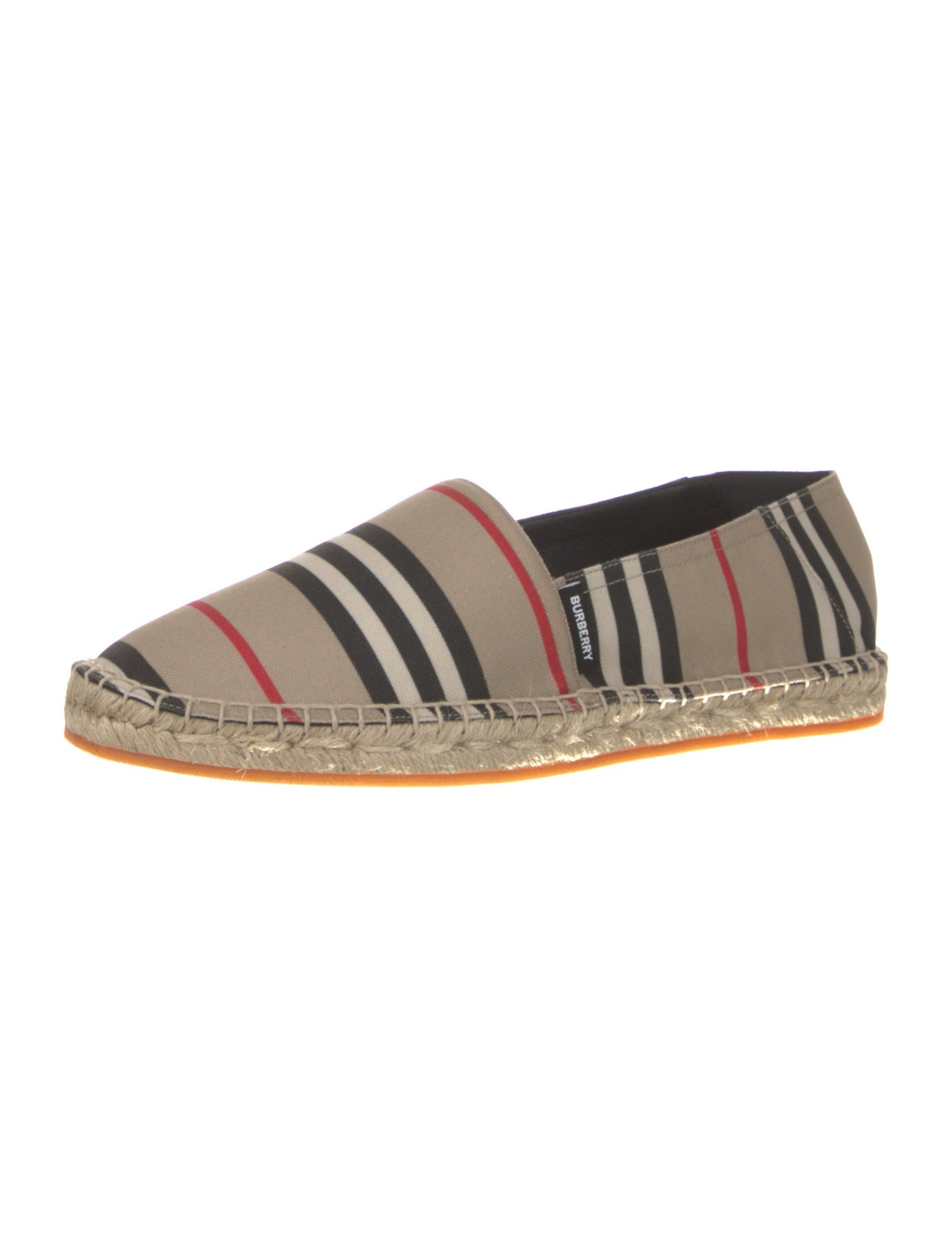 Burberry Canvas Striped Espadrilles
