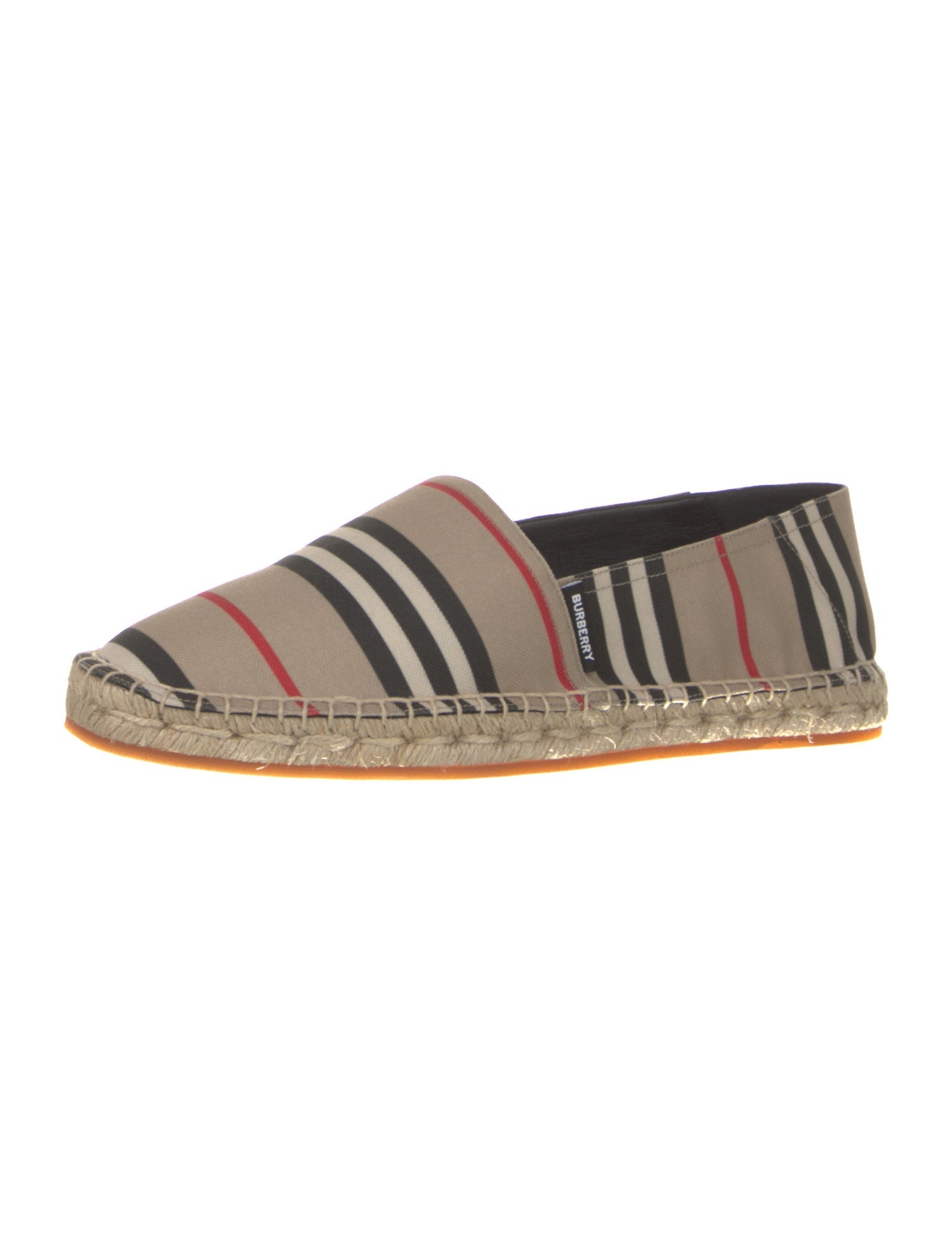 Burberry Canvas Striped Espadrilles