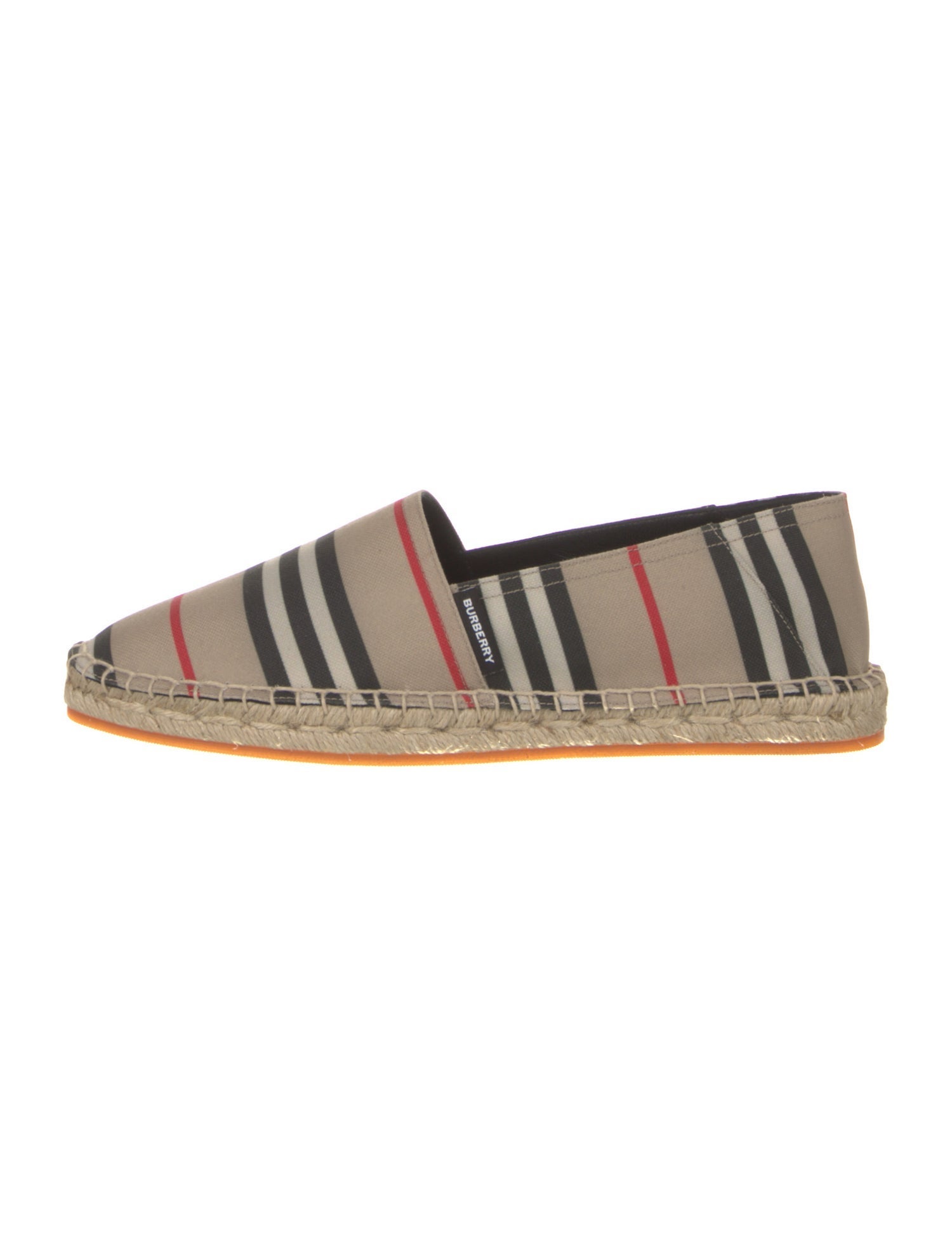 Burberry Canvas Striped Espadrilles