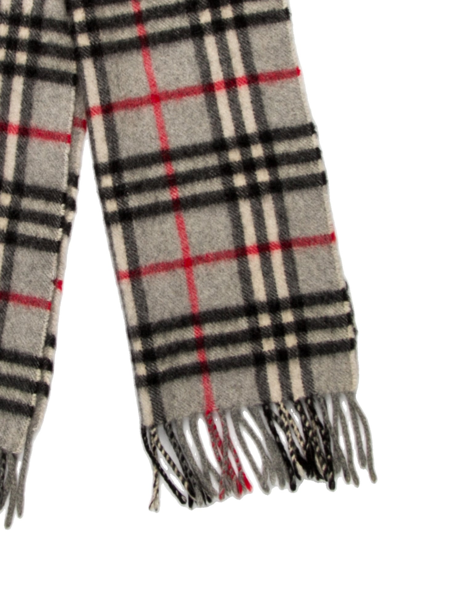 Cashmere House Check Pattern Scarf