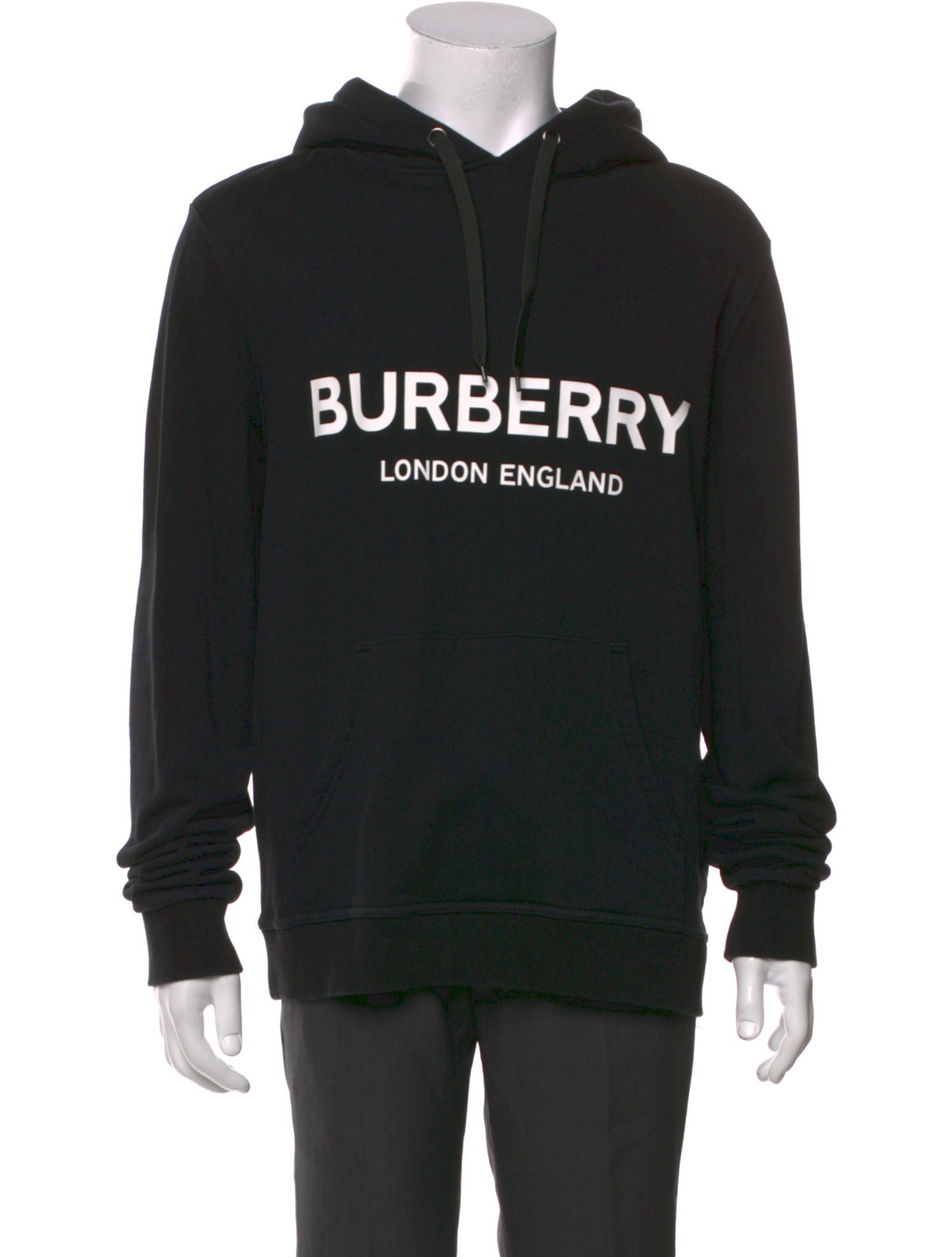 Burberry Graphic Print Crew Neck Hoodie