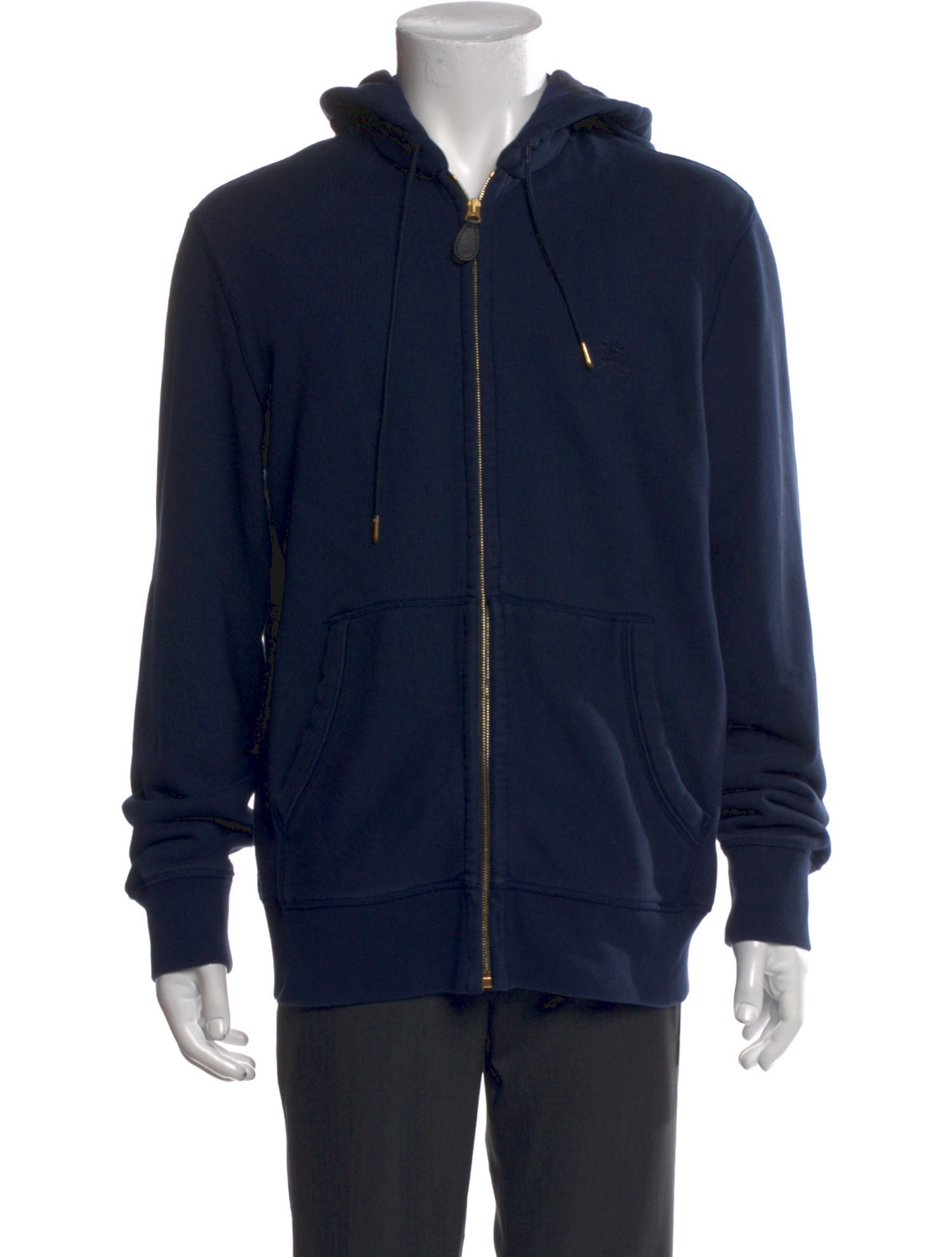 Burberry Mock Neck Long Sleeve Cardigan