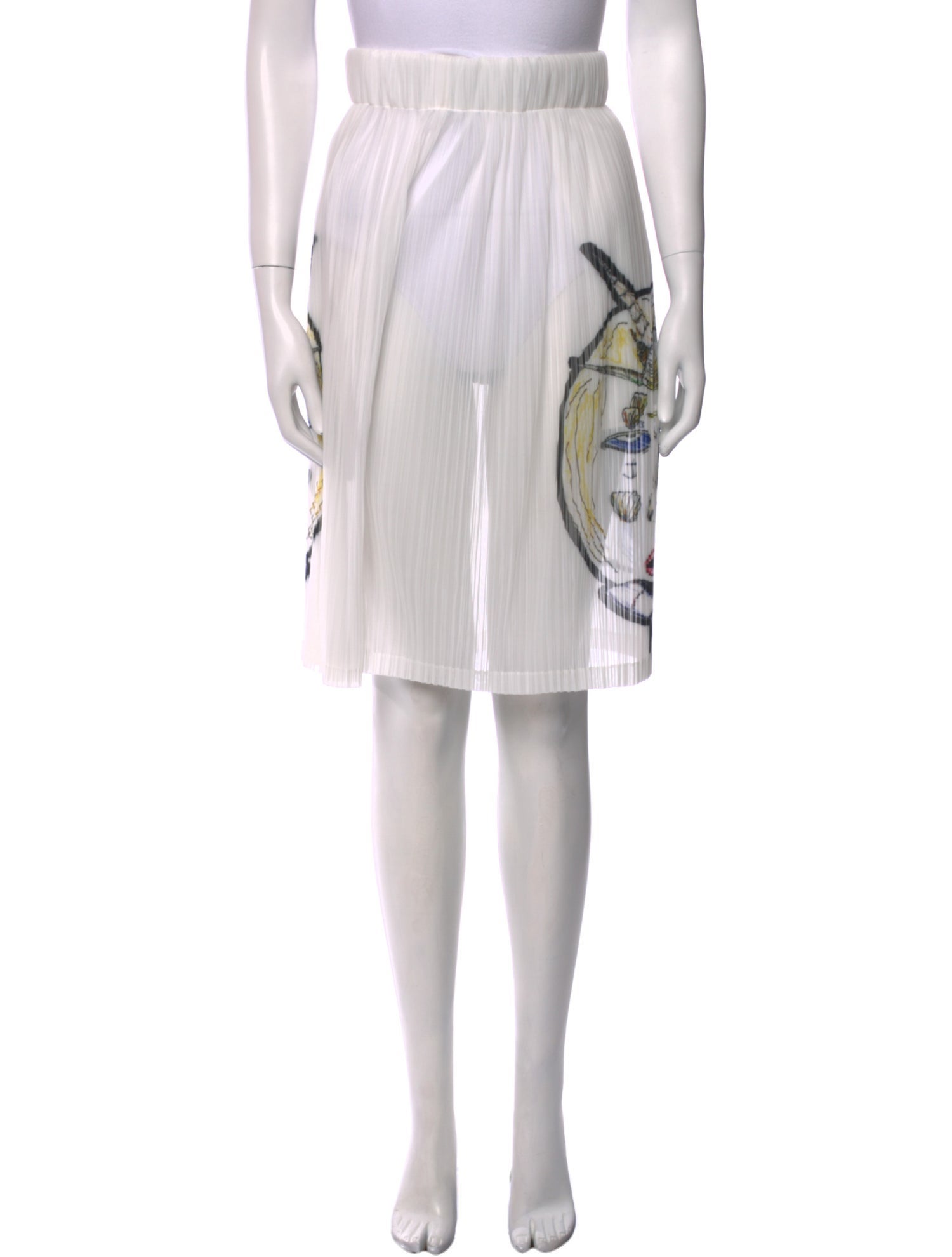 Burberry Graphic Print Knee-Length Shorts w/ Tags