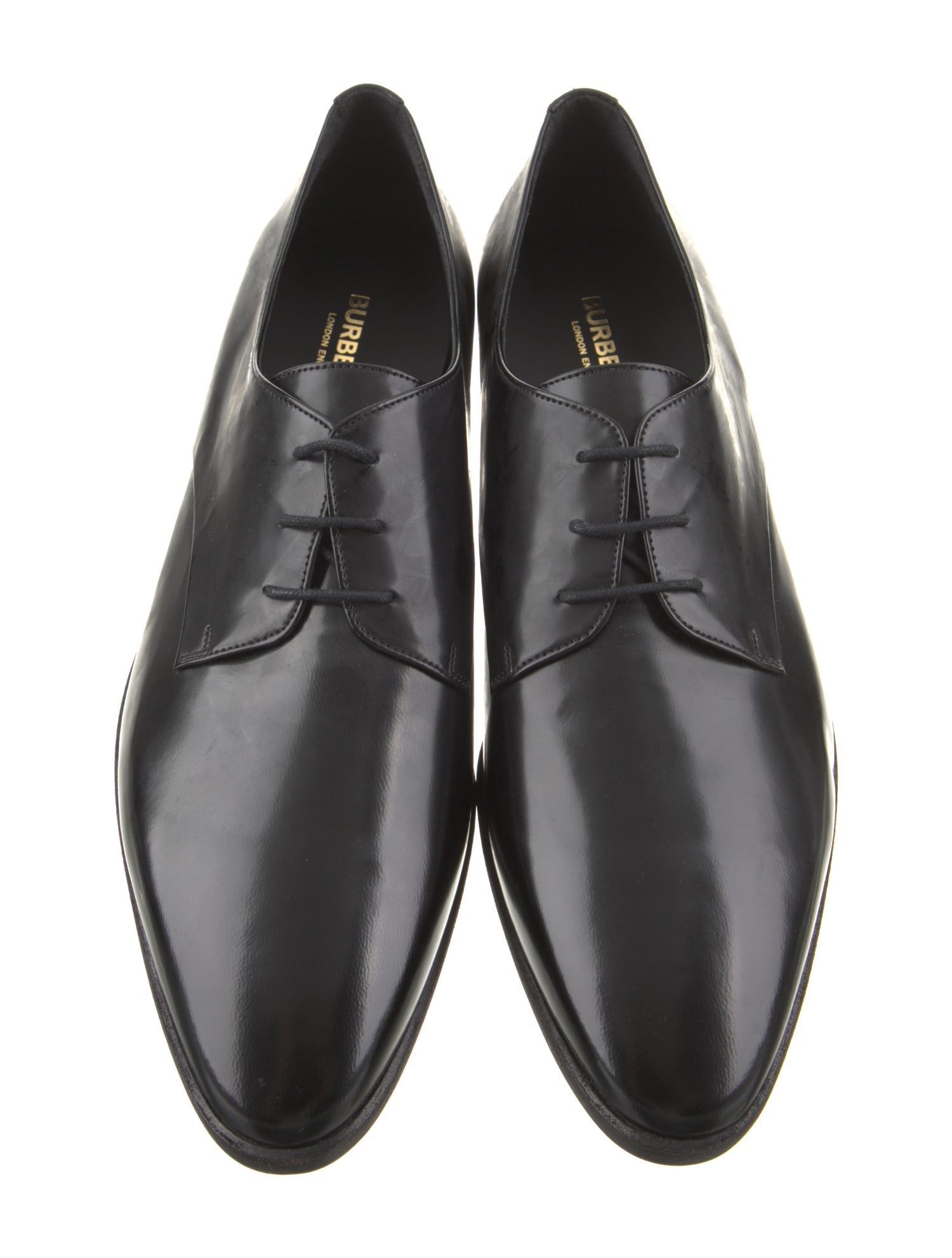 Burberry Leather Derby Shoes