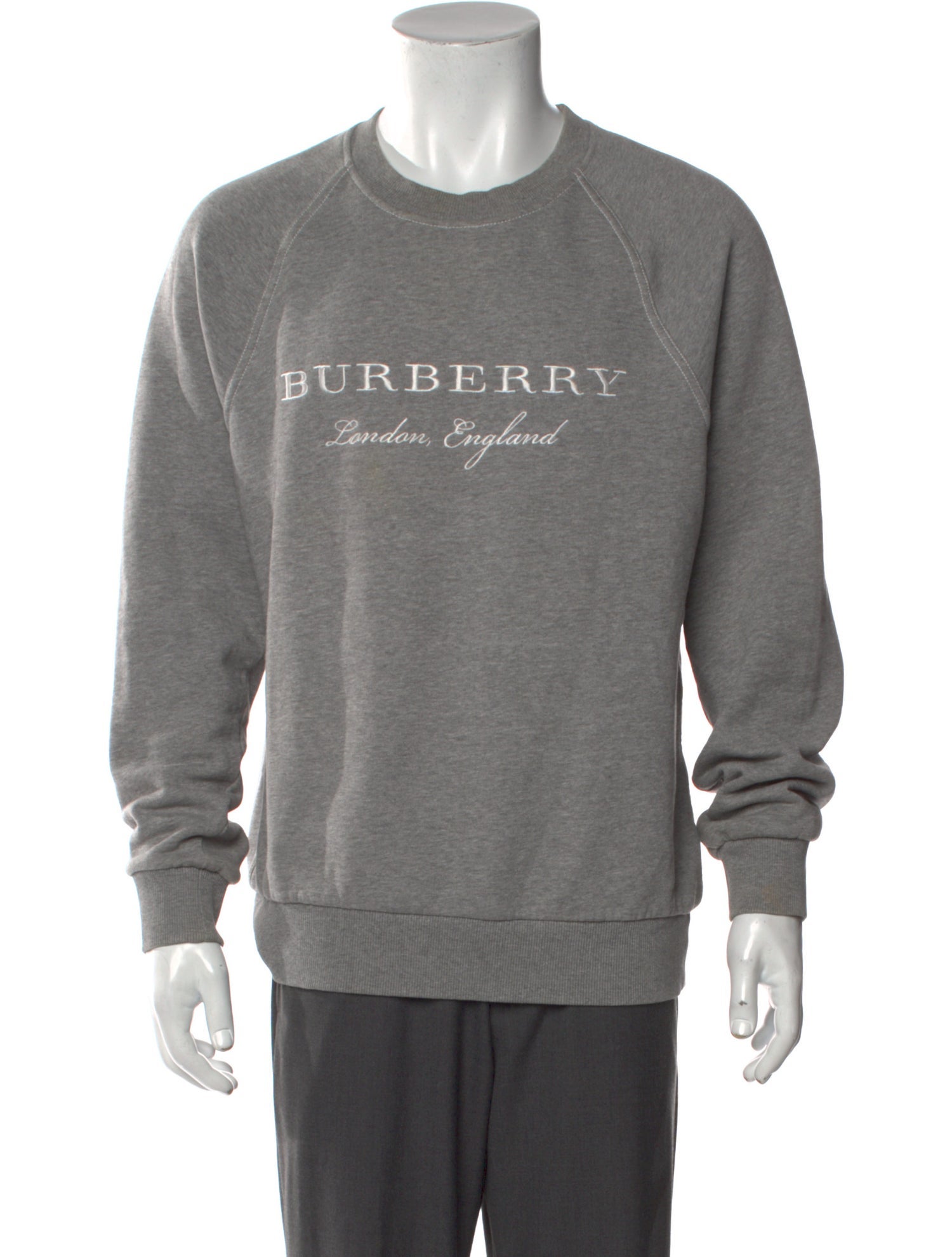 Burberry Graphic Print Crew Neck Sweatshirt