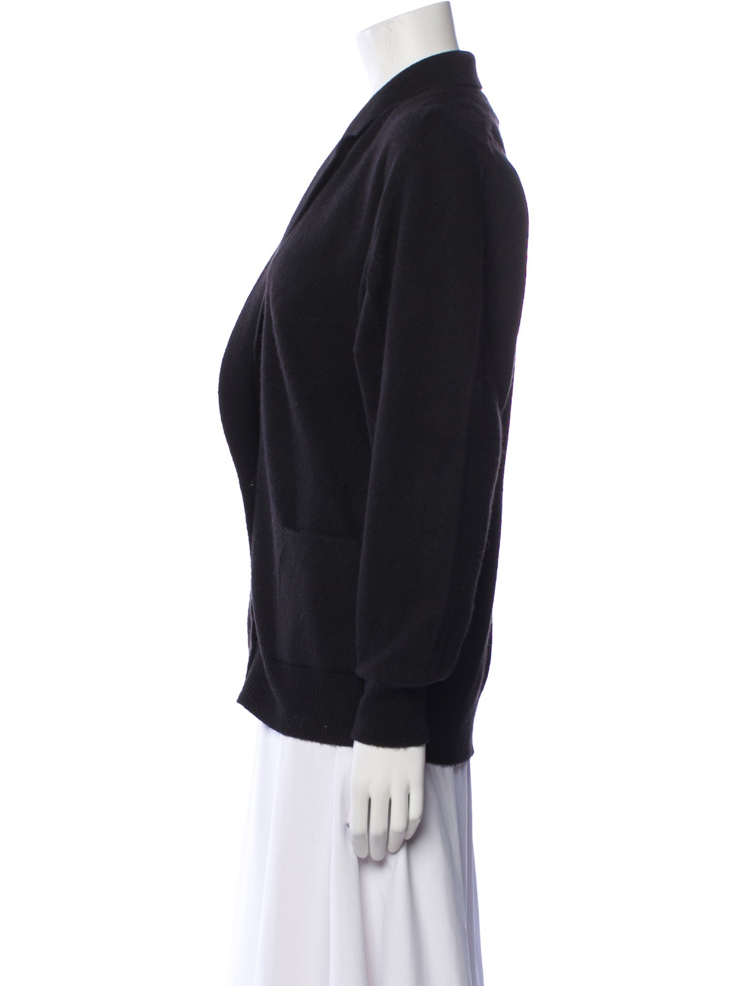 Burberry Cashmere Open Front Sweater