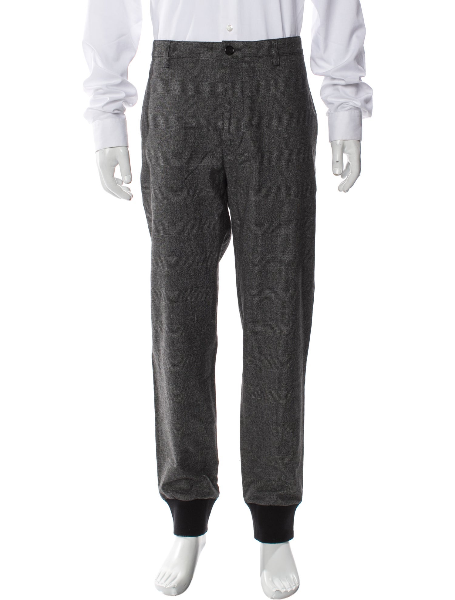 Burberry Plaid Print Joggers w/ Tags