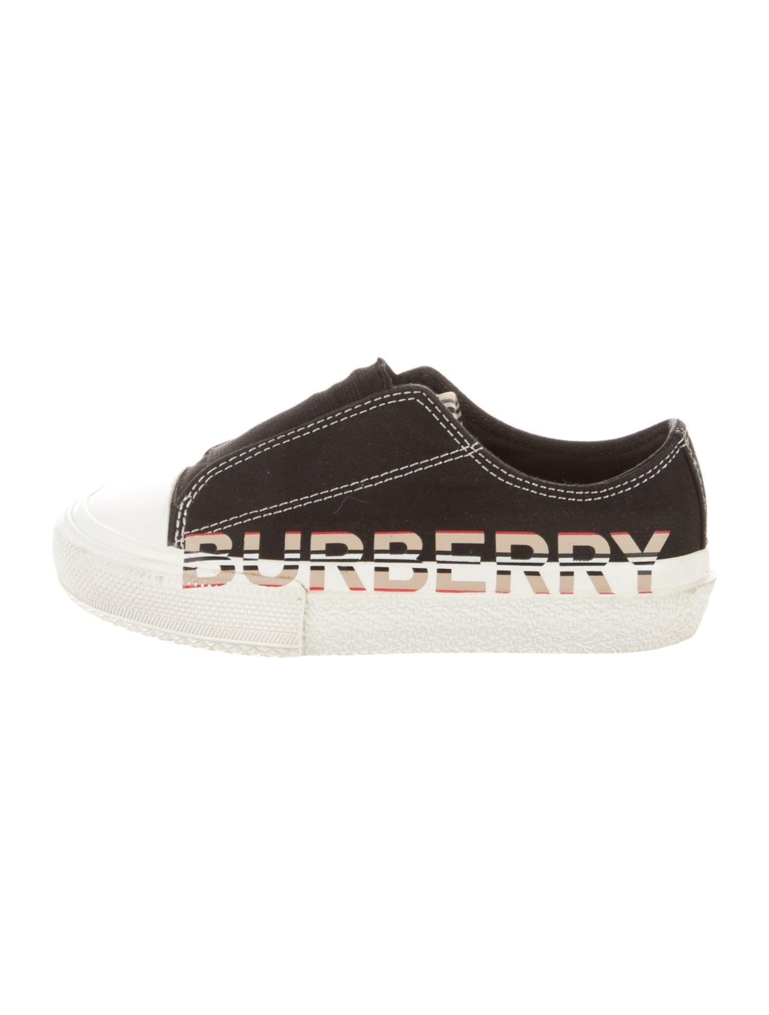 Burberry Kids' Low Top Slip On Sneakers
