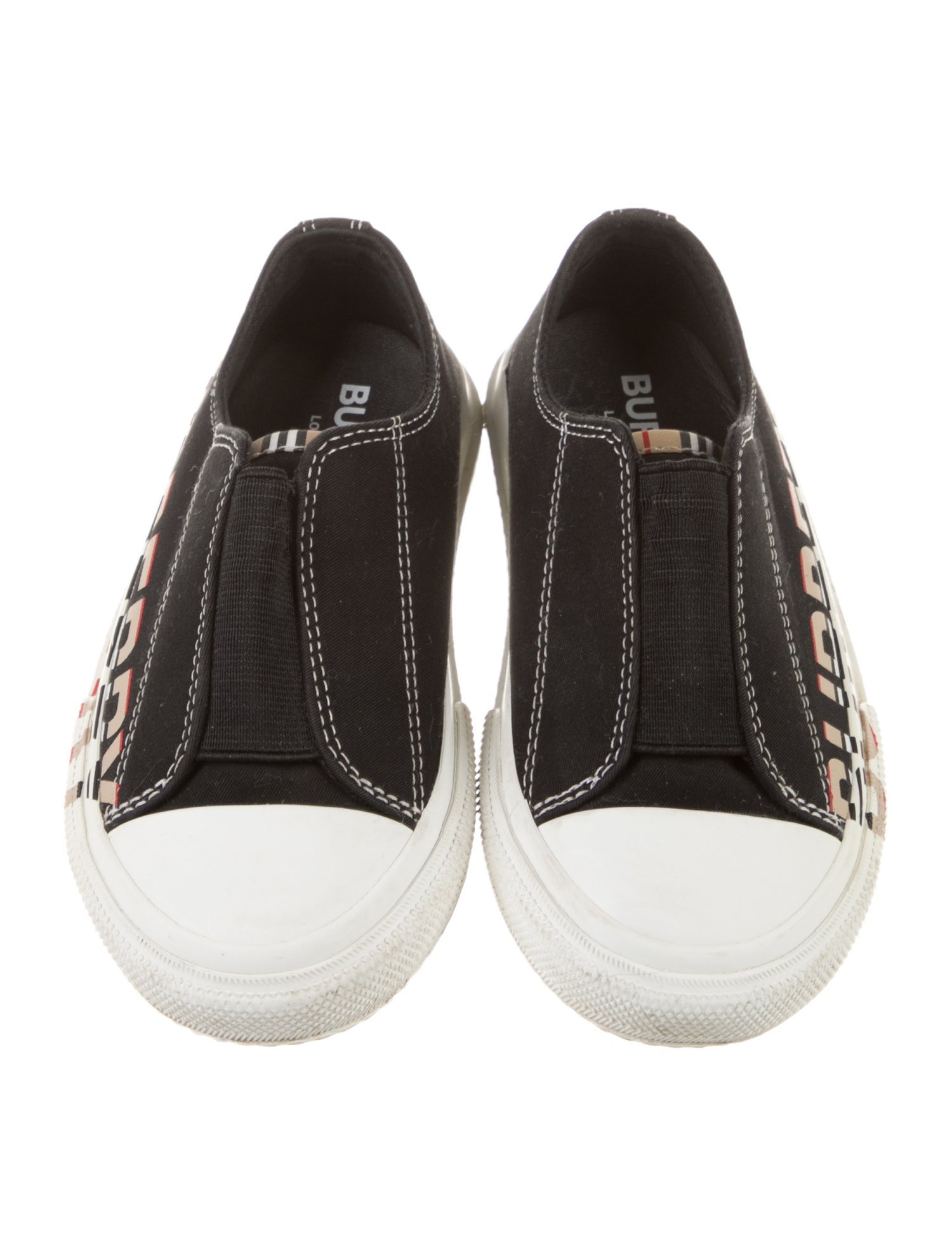 Burberry Kids' Low Top Slip On Sneakers