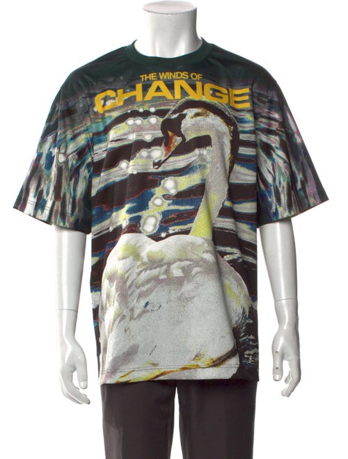 Burberry Graphic Print Short Sleeve Shirt