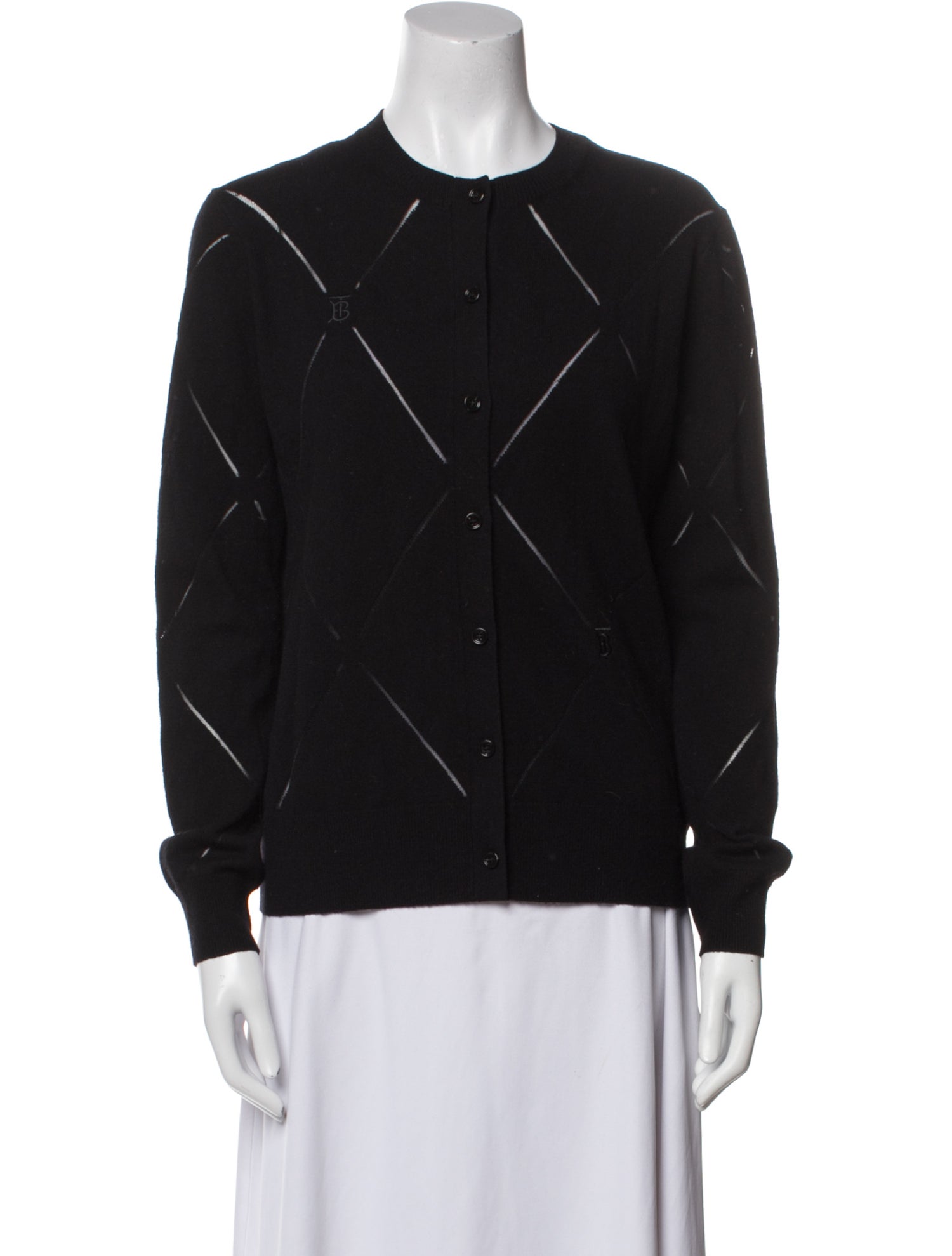 Burberry Merino Wool Crew Neck Sweater