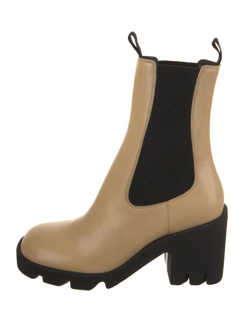 Burberry Leather Chelsea Boots