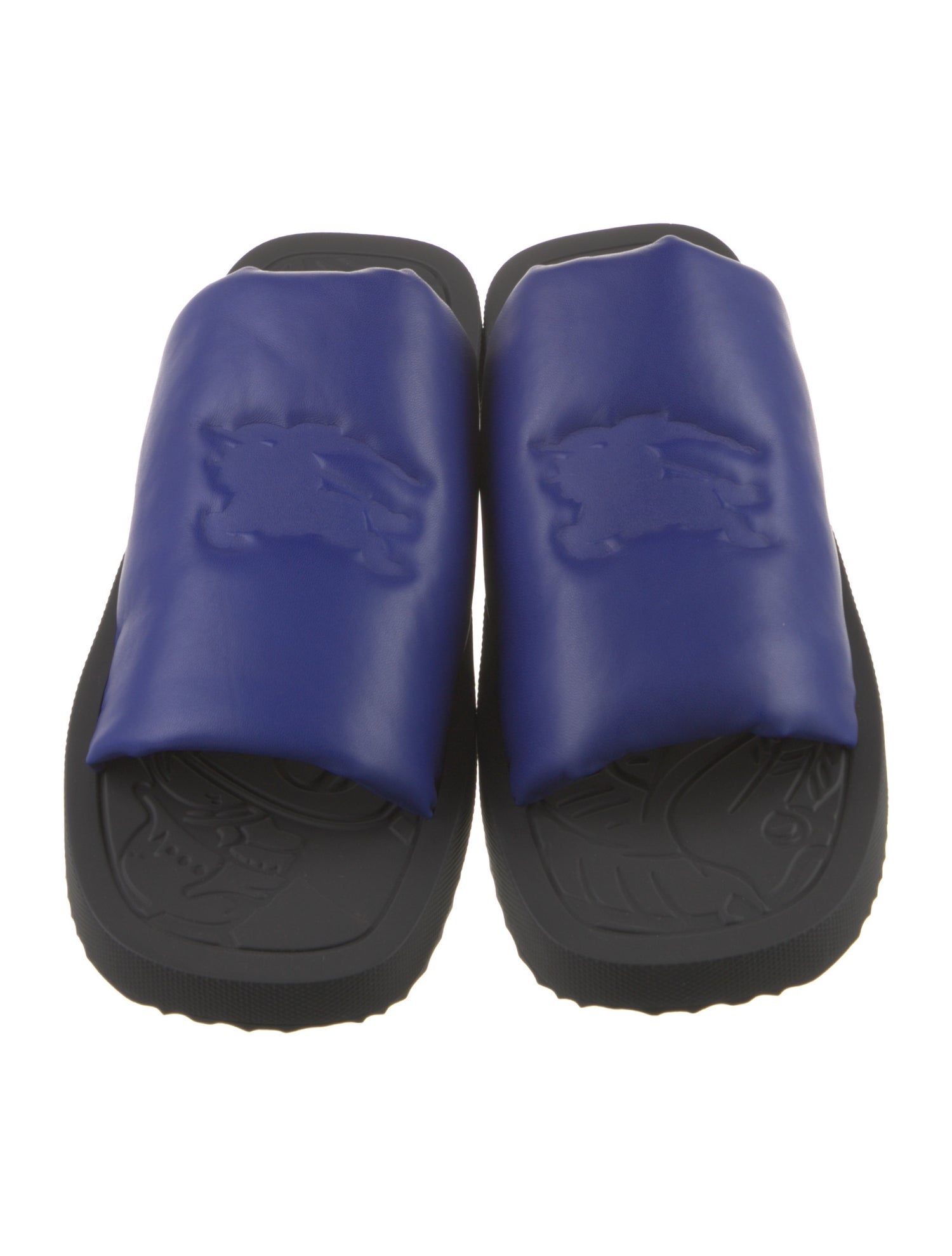 Burberry Leather Slides