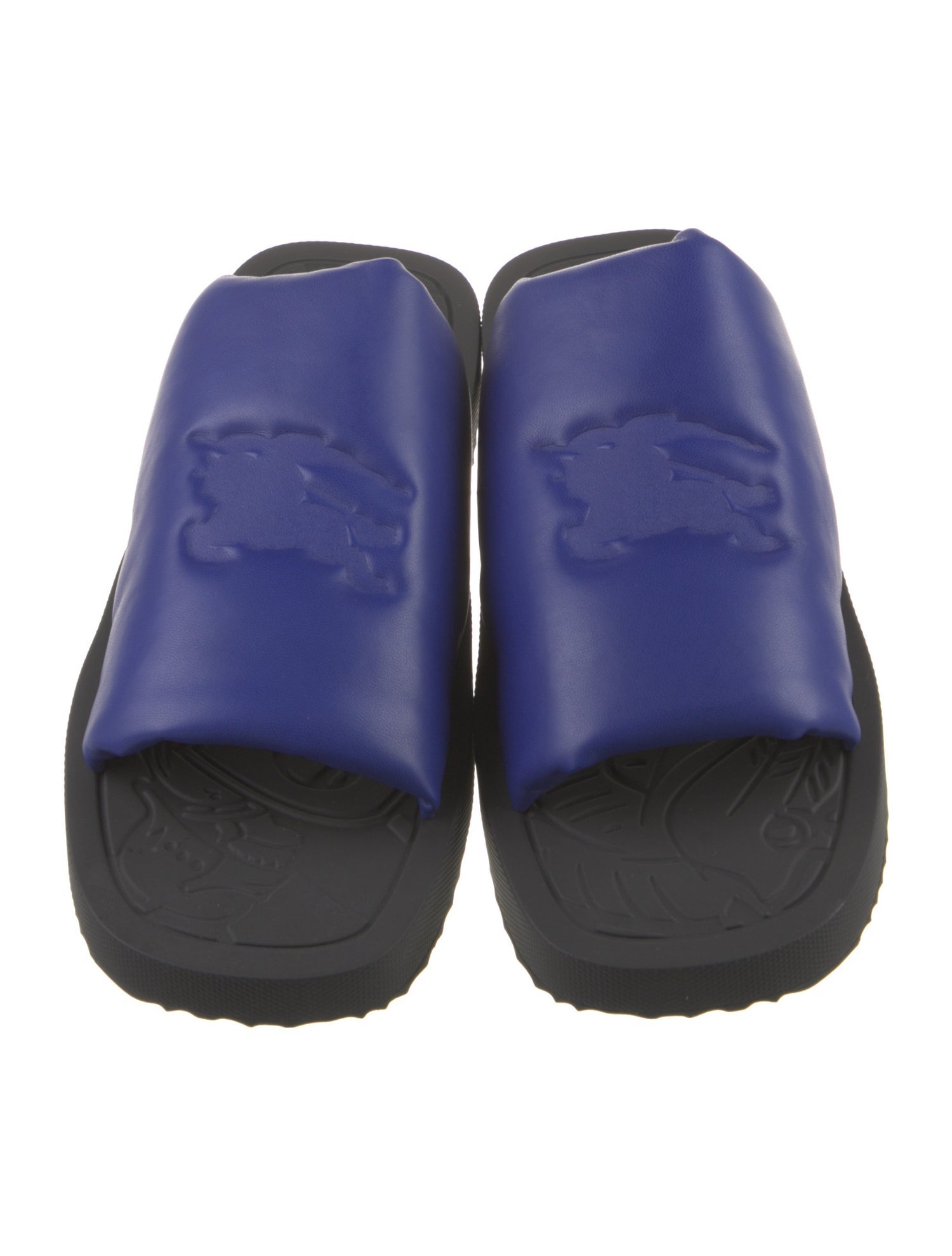 Burberry Leather Slides