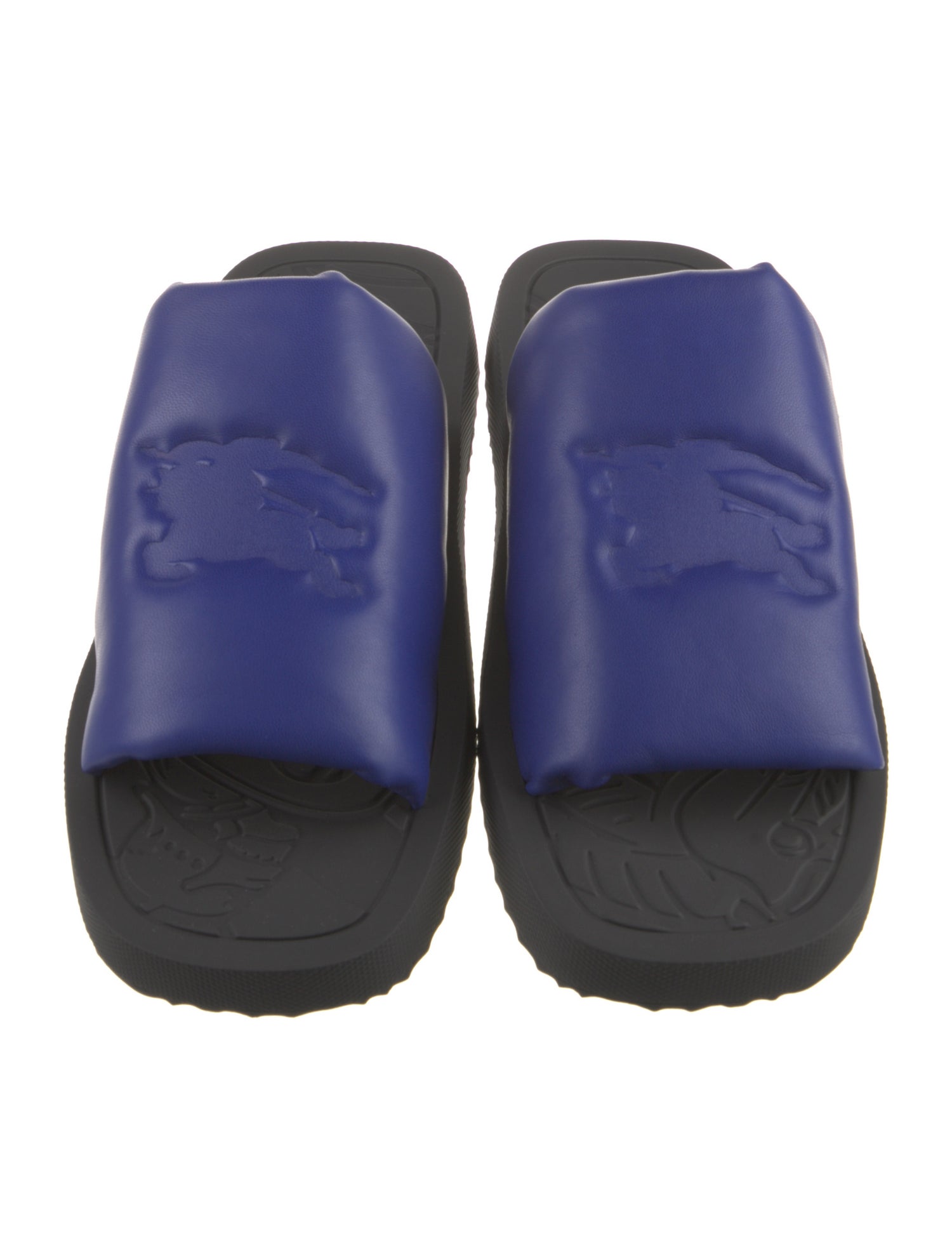 Burberry Leather Slides