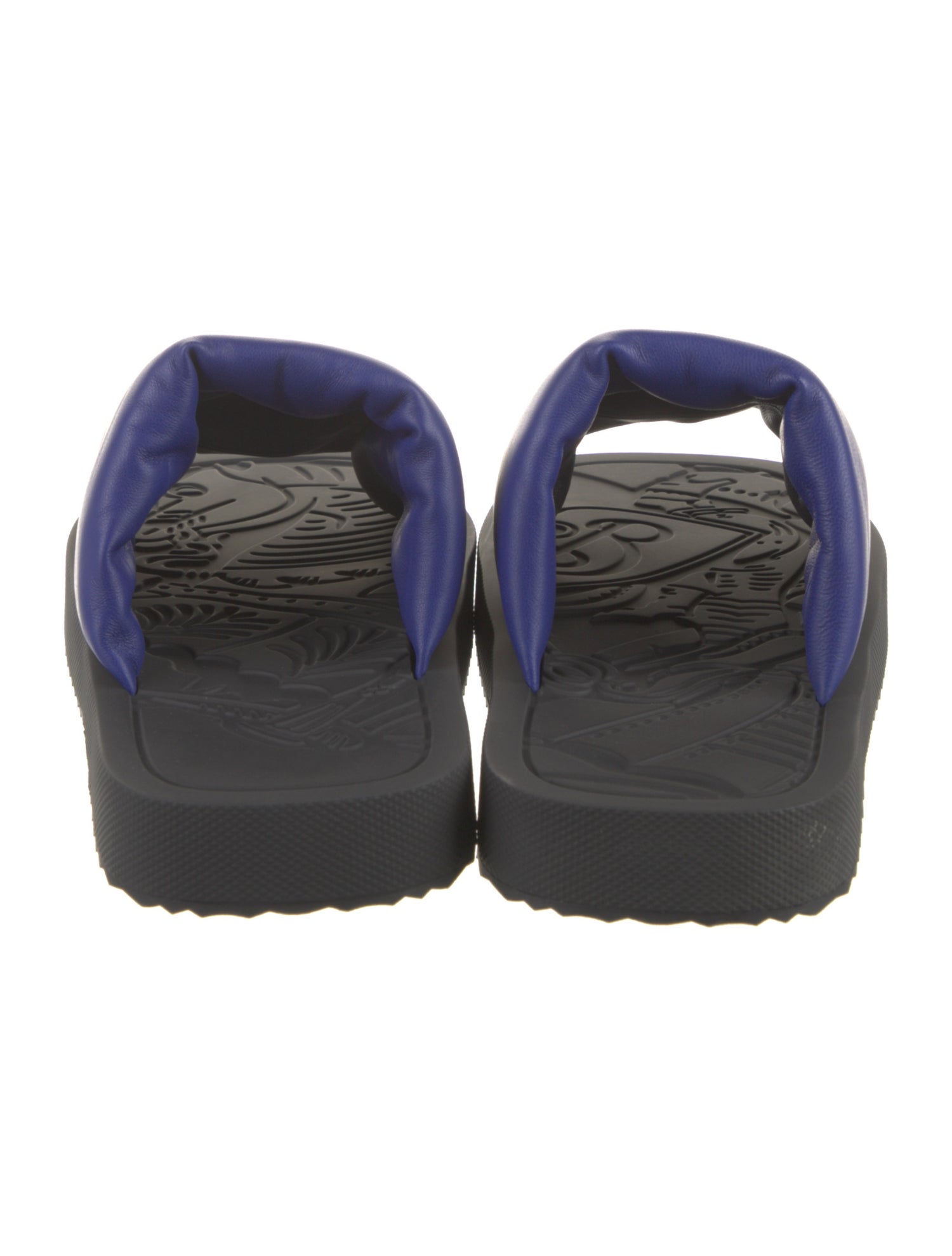 Burberry Leather Slides