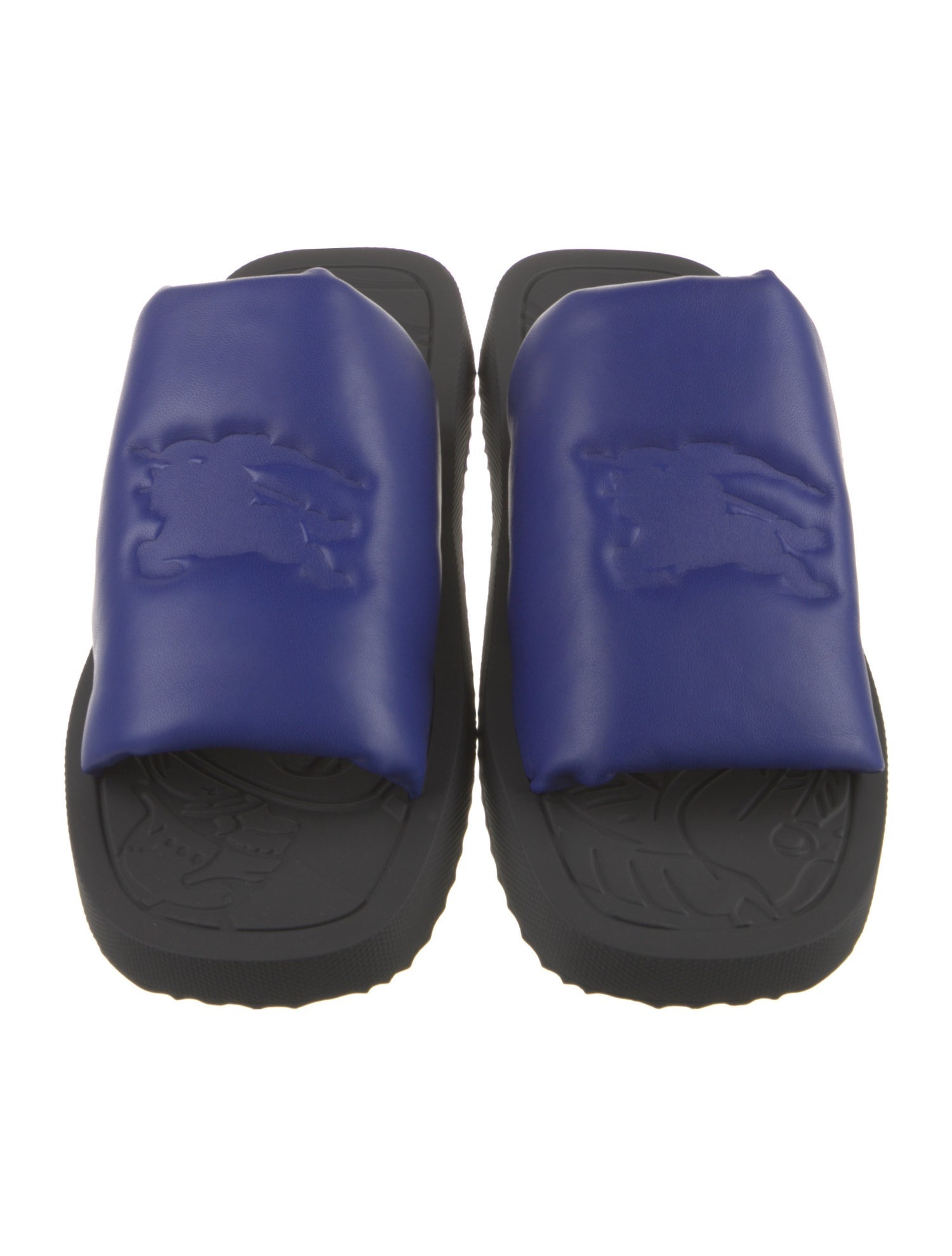 Burberry Leather Slides