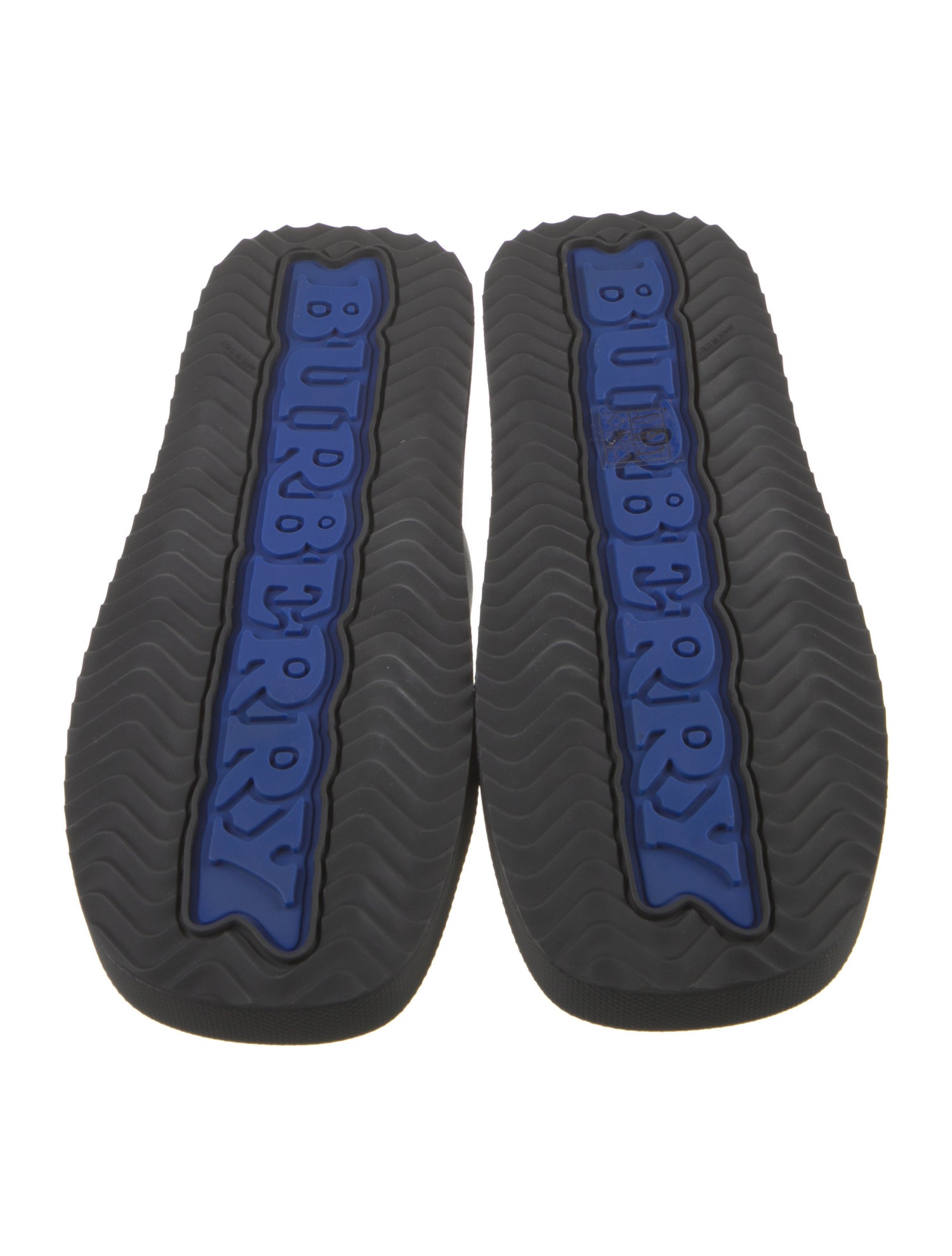 Burberry Leather Slides